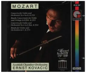 Wolfgang Amadeus Mozart - Concerto for Violin And Orchestra No. 4&6 a.o.