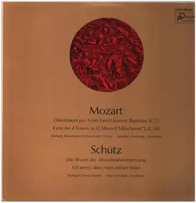 Wolfgang Amadeus Mozart - Offertorium Pro Festo Sancti Joannis Baptistae K.72, Kyrie For 4 Voices In D Minor "Munchener" K.34