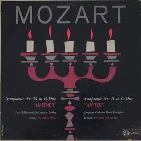Wolfgang Amadeus Mozart - Symphonie Nr.35 In D-Dur 'Haffner' / Symphonie Nr.41 In C-Dur 'Jupiter'