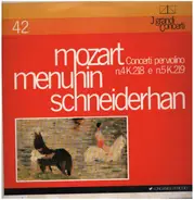 Mozart, Menuhin, Schneiderhan - Concerti per Violino n.4 K.218 e n.5 K.219