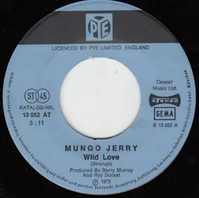 Mungo Jerry - Wild Love