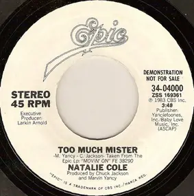 Natalie Cole - Too Much Mister