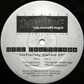 Neil Landstrumm - Defiantly Dated EP