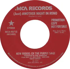 The New Riders of the Purple Sage - (Just) Another Night In Reno