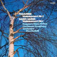 Paganini / Saint-Saëns / Ruggiero Ricci - Violinkonzert Nr. 2 H-moll / Violinkonzert Nr. 1 A-dur