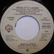 Nicolette Larson - Give A Little