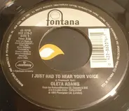 Oleta Adams - I Just Had To Hear Your Voice