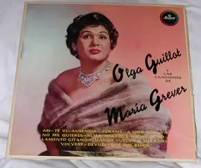 Olga Guillot - Y Las Canciones De Maria Grever