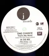 One Chance - That's My Word