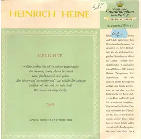 Oskar Werner - Oskar Werner Spricht Heinr. Heine