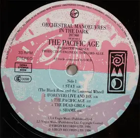 Orchestral Manoeuvres in the Dark - The Pacific Age