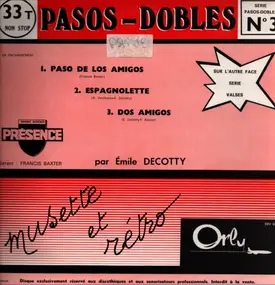 Various Artists - Valses N°3 / Pasos-Dobles N°3