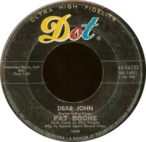 Pat Boone - Dear John