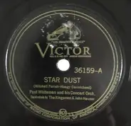Paul Whiteman & His Concert Orchestra - Star Dust / Blue Moonlight