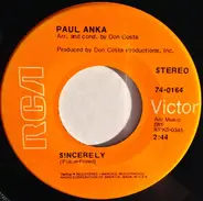 Paul Anka - Sincerely