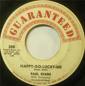 paul Evans - Happy-Go-Lucky-Me / Fish In The Ocean (Bubbly Bum Bum)