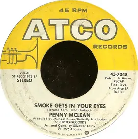 Penny McLean - Smoke Gets In Your Eyes