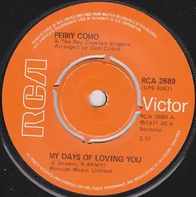 Perry Como - My Days Of Loving You