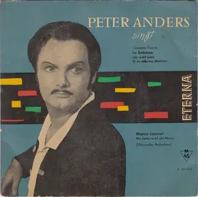 Peter Anders - La Bohème / Manon Lescaut
