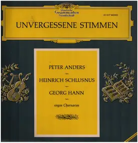 Peter Anders - Unvergessene Stimmen
