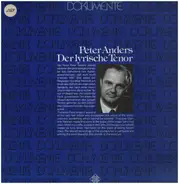 Peter Anders - Der Lyrische Tenor
