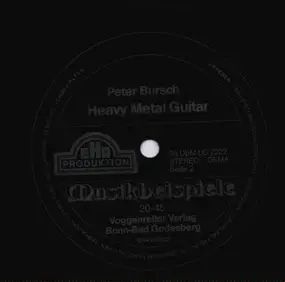Peter Bursch - Heavy Metal Guitar Musikbeispiele Nr.1