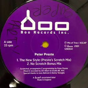 Peter Presta - The New Style EP