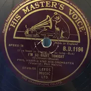 Phil Harris And His Orchestra - I'm So Right Tonight / Necessity