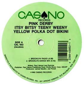 Pink Derby - Itsy Bitsy Teeny Weeny Yellow Polka Dot Bikini