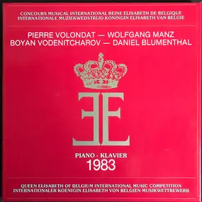 Wolfgang Manz - Concours Musical International Reine Elisabeth De Belgique Piano 1983