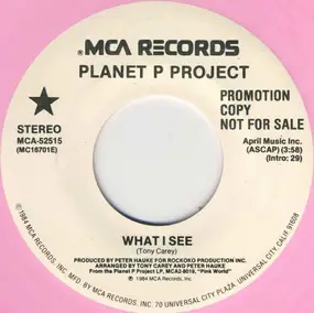 Planet P Project - What I See