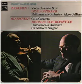 Sergej Prokofjew - Violin Concerto No.2 / Cello Concerto,, D Oistrakh, Philh Orch, Alceo Galiera / Rostropovitch, Phil