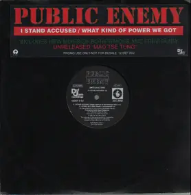Public Enemy - I Stand Accused