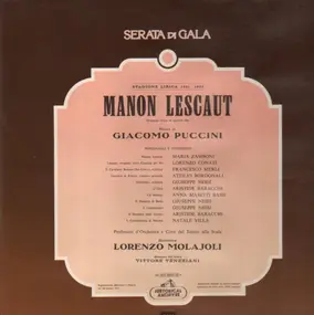 Giacomo Puccini - Manon Lescaut (Lorenzo Molajoli, Zamboni, Conati,..)