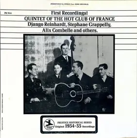 Quintette du Hot Club de France - First Recordings!