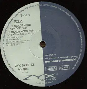 RTZ - Dance Your Ass Off