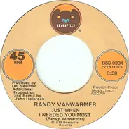 Randy Vanwarmer - Just When I Needed You Most / Your Light