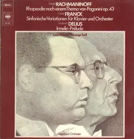 Rachmaninoff - Paganini-Rhapsodie / Sinfonische Variationen f. Klavier & Orchester / Irmelin-Prélude