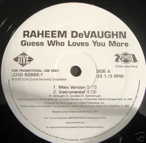 raheem devaughn - Guess Who Loves You More