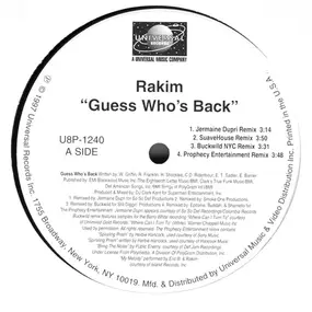 Rakim - Guess Who's Back (Remixes)