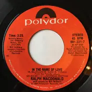Ralph MacDonald - In The Name Of Love / Play Pen