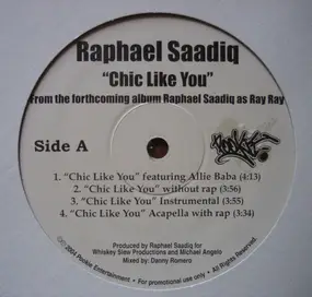 Raphael Saadiq - Chic Like You / Rifle Love