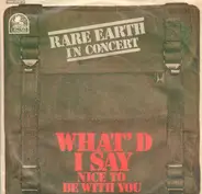 Rare Earth - What'd I Say