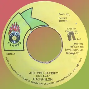 ras shiloh - Are You Satisfy