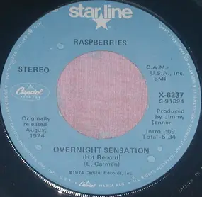 The Raspberries - Overnight Sensation (Hit Record) / I'm A Rocker