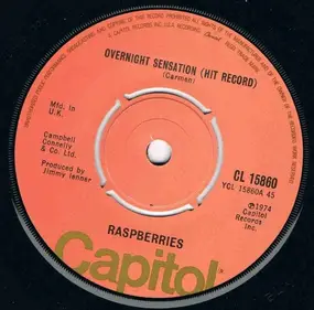 The Raspberries - Overnight Sensation (Hit Record)