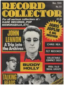 The Beatles - No.88 / DEC. 1986 - John Lennon
