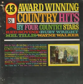 Red Sovine - 43 Award Winning Country Hits, By Four Country Stars
