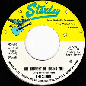 Red Sovine - The Thought Of Losing You / The Unfinished Letter