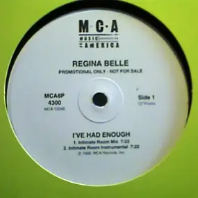 Regina Belle - I've Had Enough (Hex Hector Mixes)